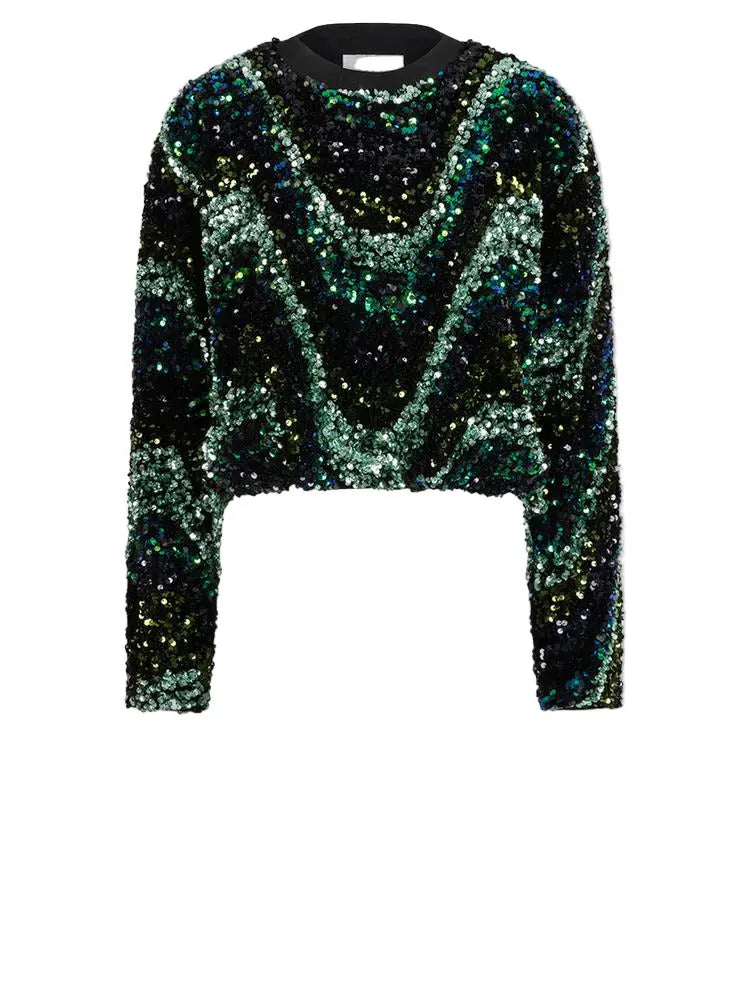 Dante6-Lizy Sequins Top-Dante6-HEIDA Fashion