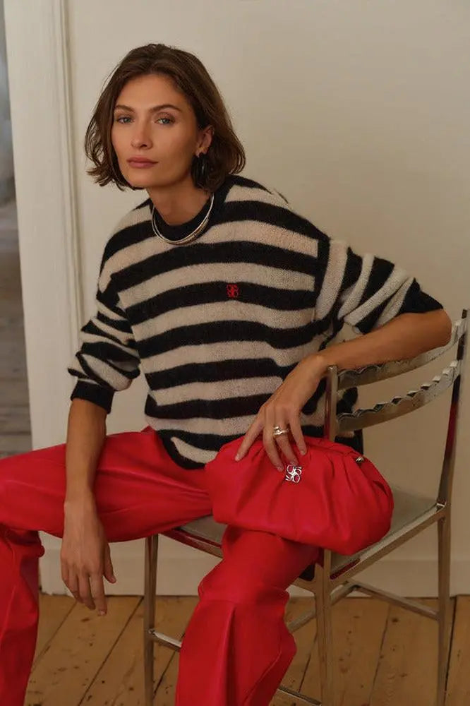 Dante6-Ariama gestreifter Sweater-Dante6-HEIDA Fashion