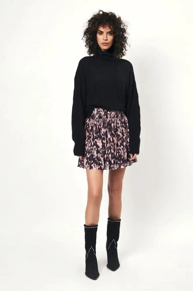 Bunter Rock aus Ecovero Viskose-Dante6-HEIDA Fashion