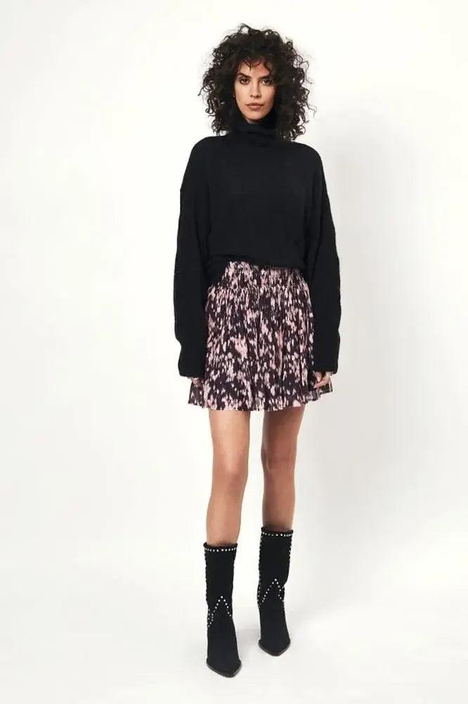 Bunter Rock aus Ecovero Viskose-Dante6-HEIDA Fashion