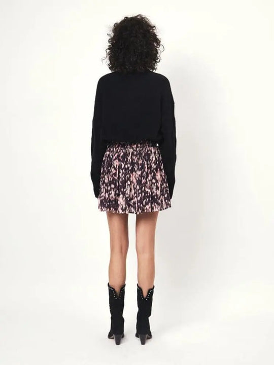 Bunter Rock aus Ecovero Viskose-Dante6-HEIDA Fashion