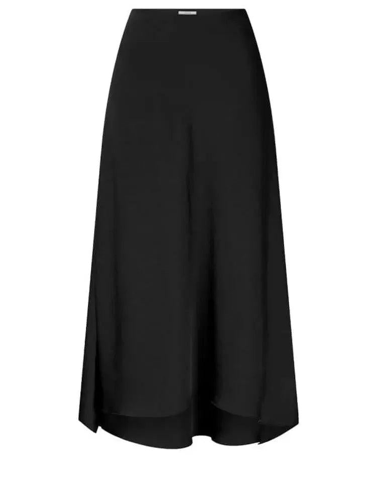 Midirock aus Satin-Dante6-HEIDA Fashion