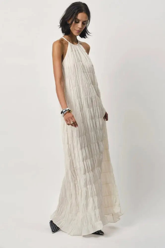 Dante6 Nelkis Kleid in Butter Cream-Dante6-HEIDA Fashion