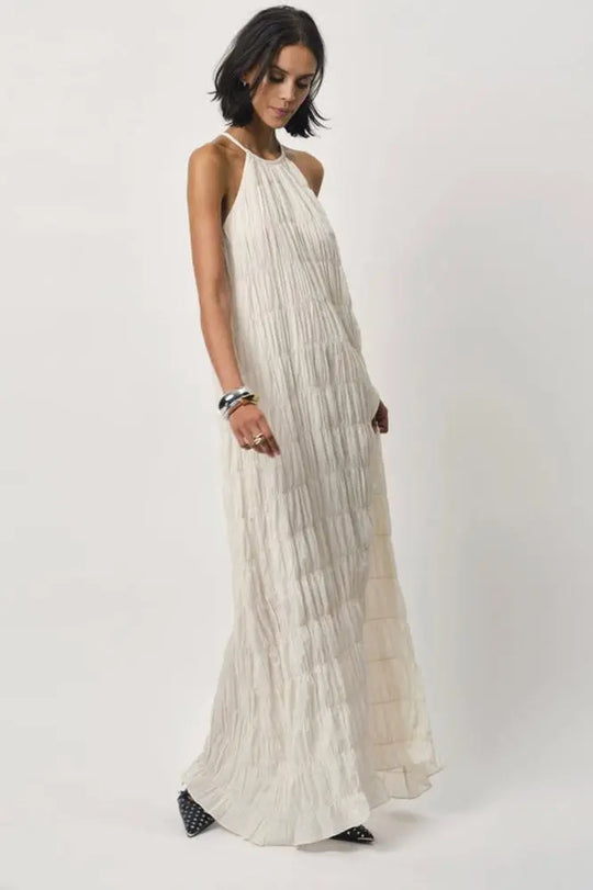 Dante6 Nelkis Kleid in Butter Cream-Dante6-HEIDA Fashion