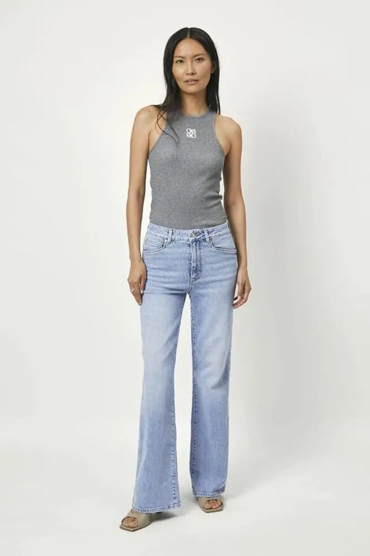 Dante6 Logo Tanktop in grau-Dante6-HEIDA Fashion