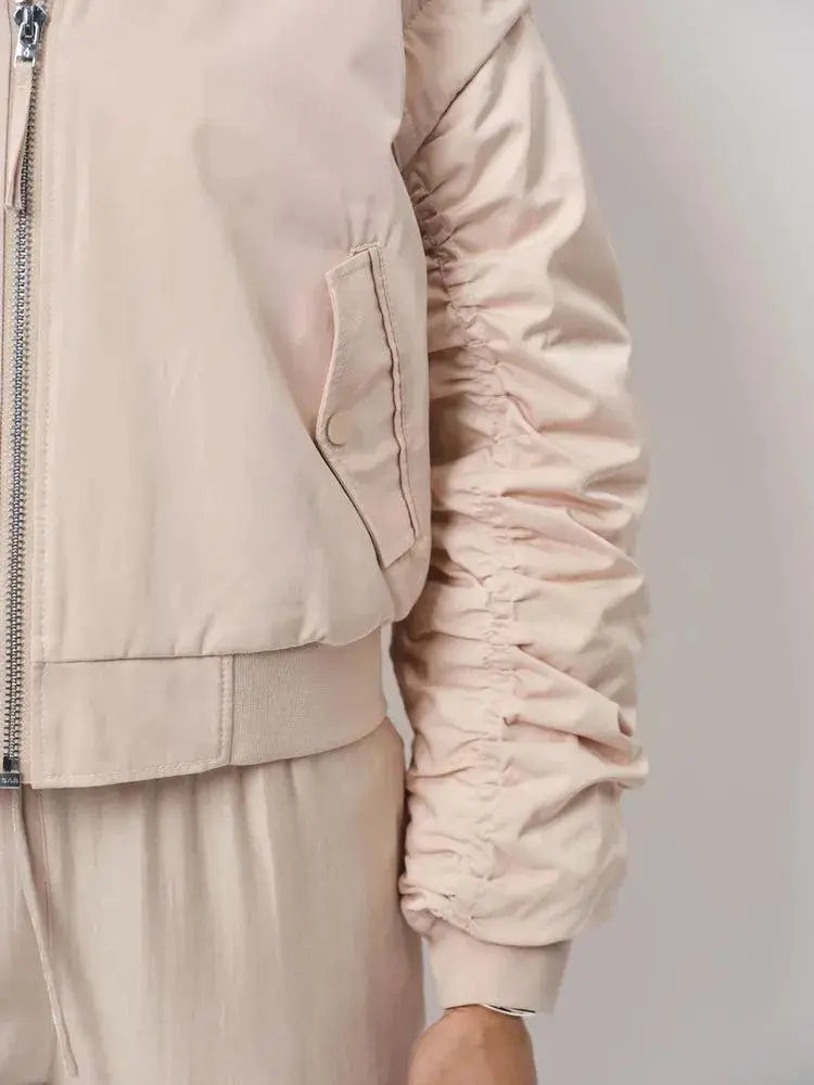 Dante6 Guyton Bomberjacke in Peach Fuzz-Dante6-HEIDA Fashion