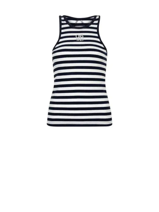 Monogram Tanktop – Stilvolles Must-have mit gesticktem Logo-Dante6-HEIDA Fashion