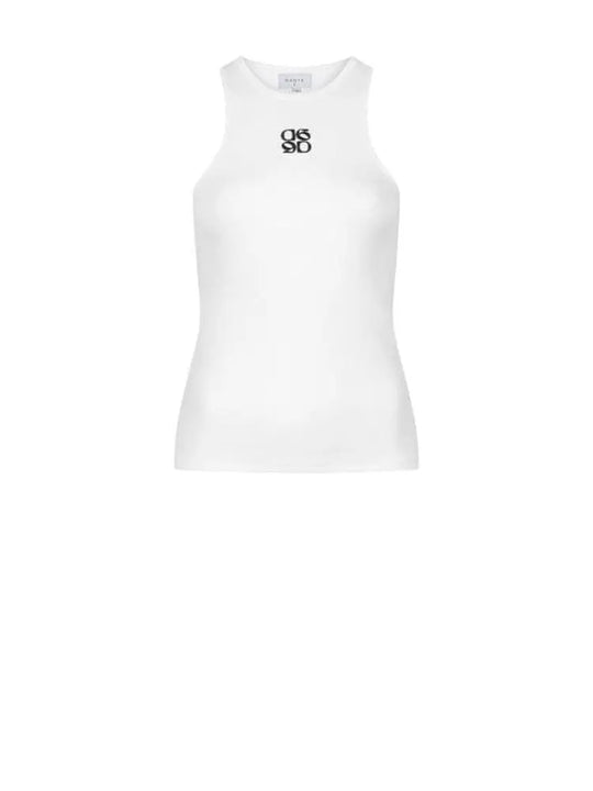Geripptes Tanktop aus Baumwolle-Dante6-HEIDA Fashion