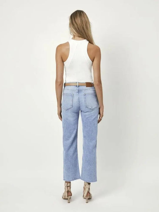 Dante6 weißes Logo-Tanktop-Dante6-HEIDA Fashion