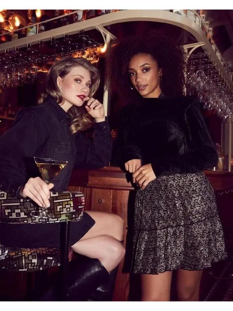 Kurzer Rock, Samsara-Freebird-HEIDA Fashion