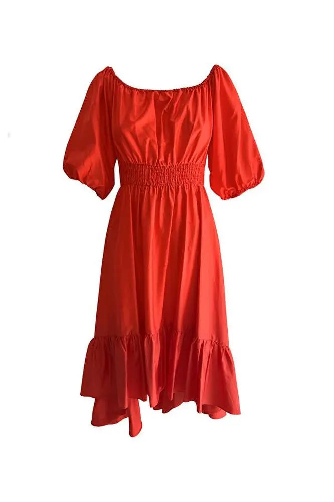 Kleid mit Volants, Hellynn-KOCCA-HEIDA Fashion