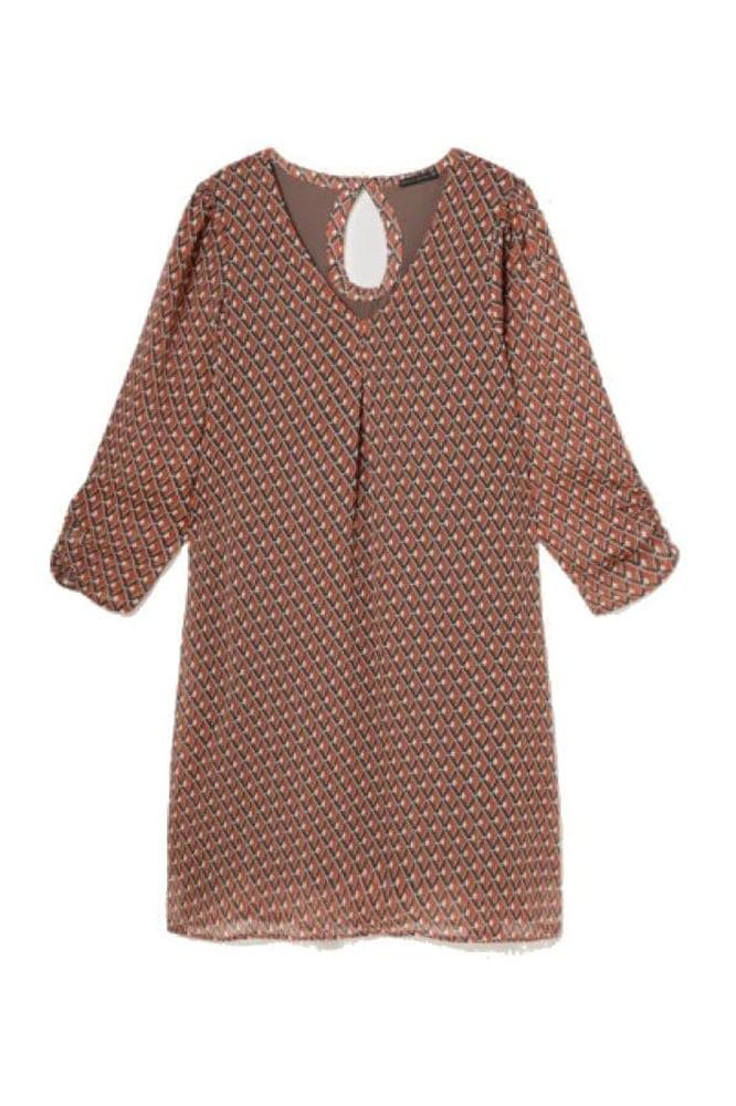 Kurzes Kleid aus Viskose