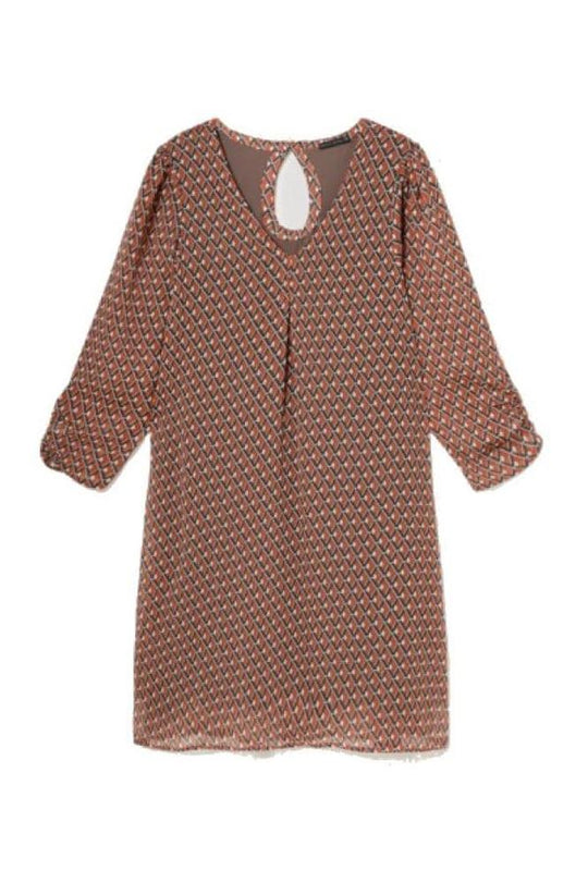 Kurzes Kleid aus Viskose