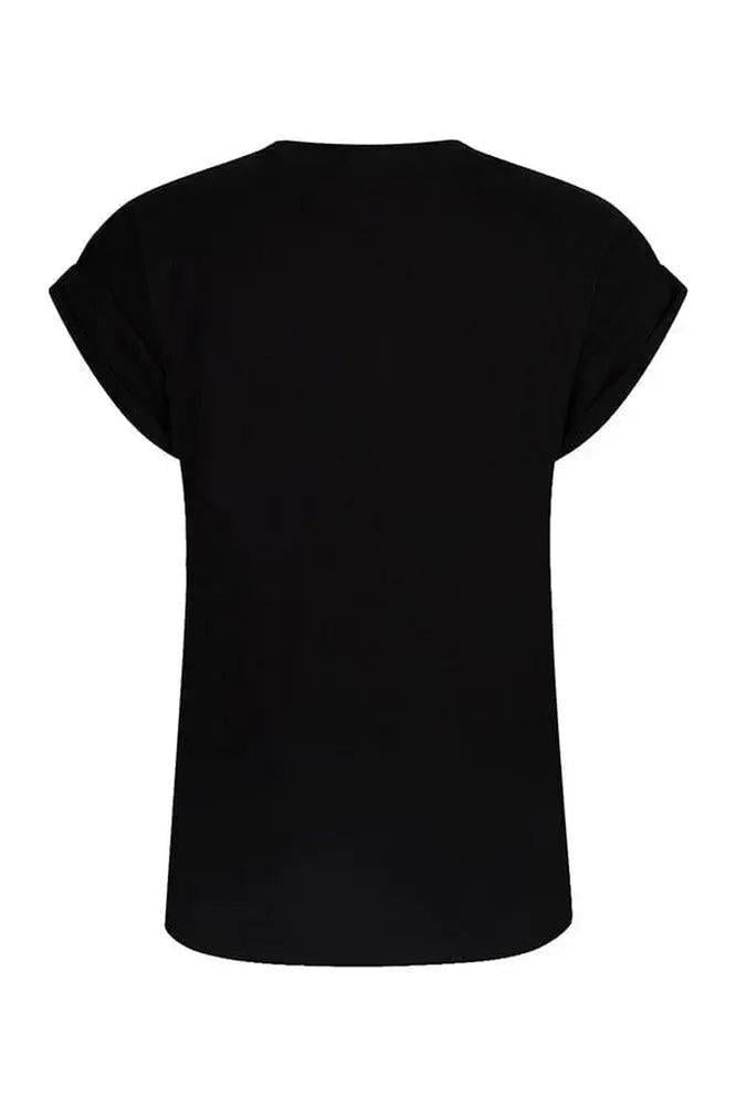 T-Shirt, Alyda in schwarz-Lofty Manner-HEIDA Fashion
