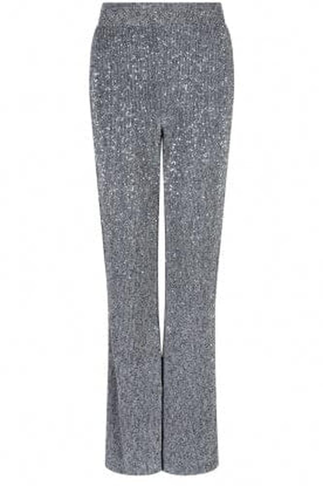 Silberne Paillettenhose