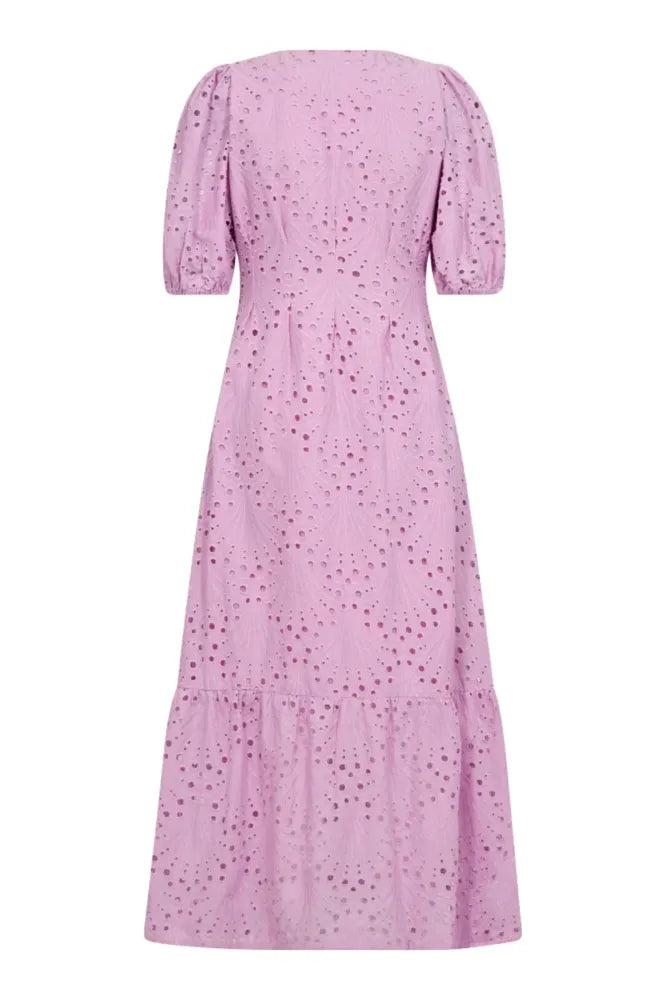 Stilvolles Midikleid in der Farbe Orchid