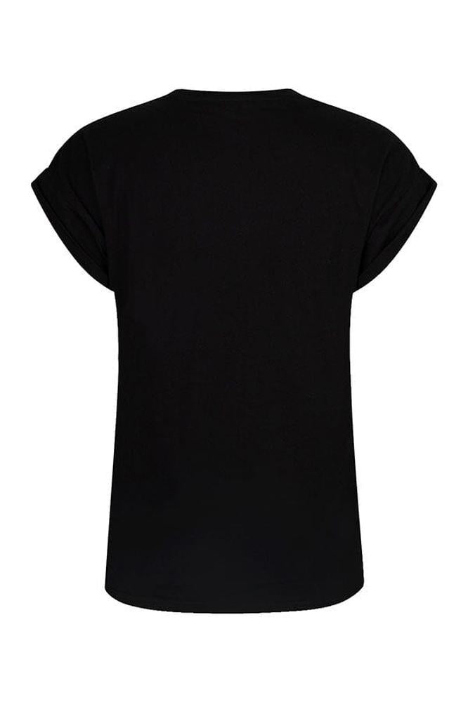 T-Shirt, Alyda in schwarz