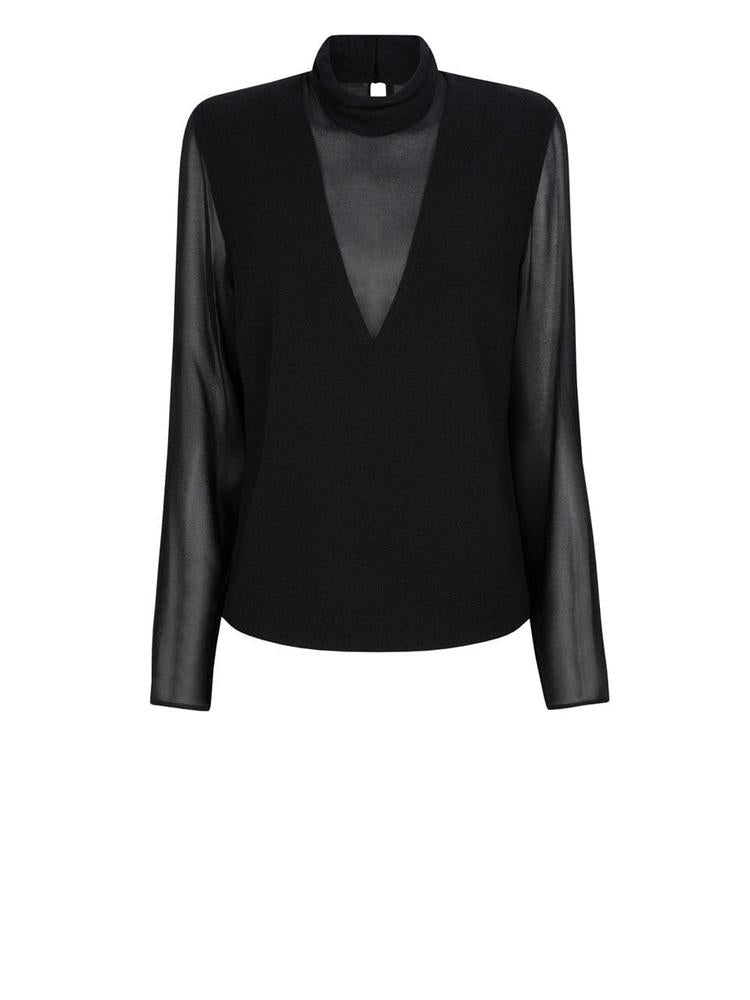 Transparentes Oberteil