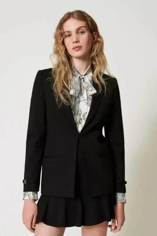 Eleganter Blazer aus Milano-Strick von TWINSET-TWINSET-HEIDA Fashion