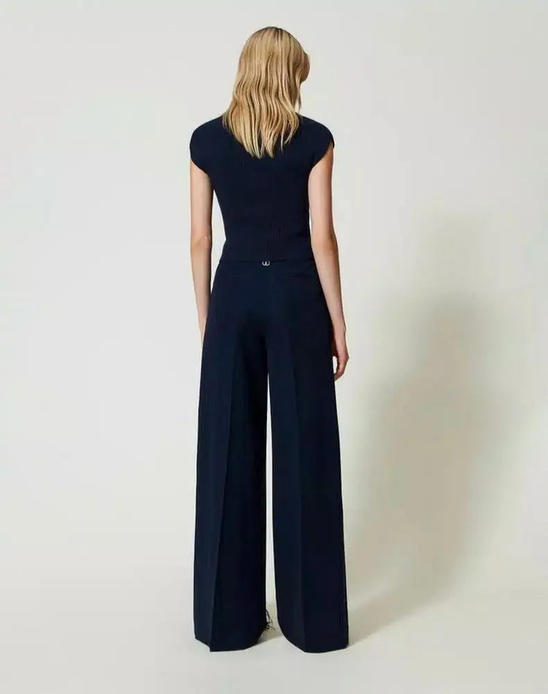 Palzzohose mit Nadelstreifen-TWINSET-HEIDA Fashion