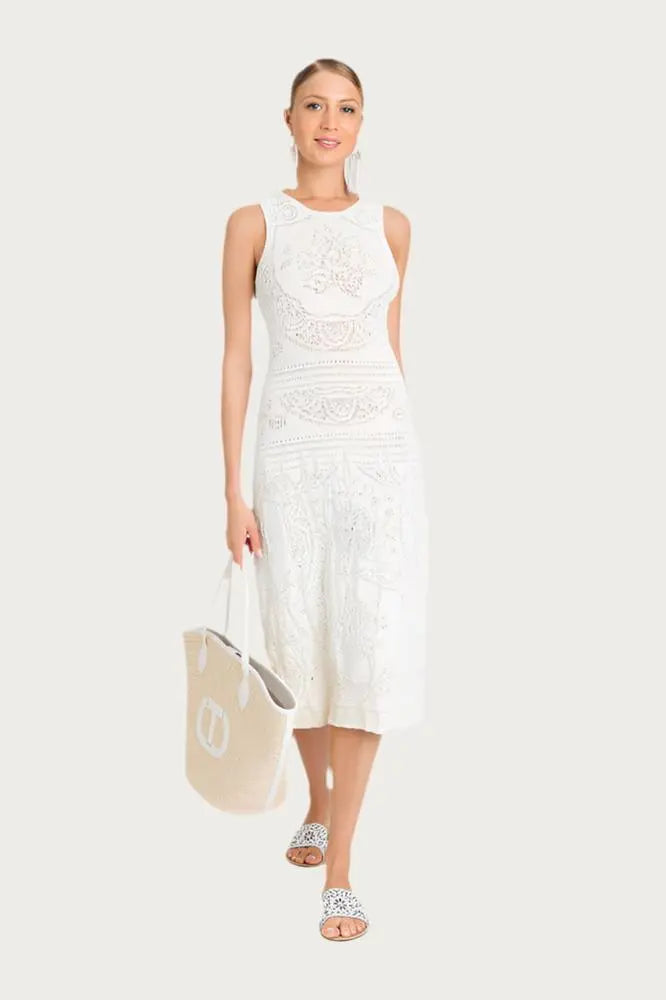 Figurbetontes Midi-Strickkleid-TWINSET-HEIDA Fashion