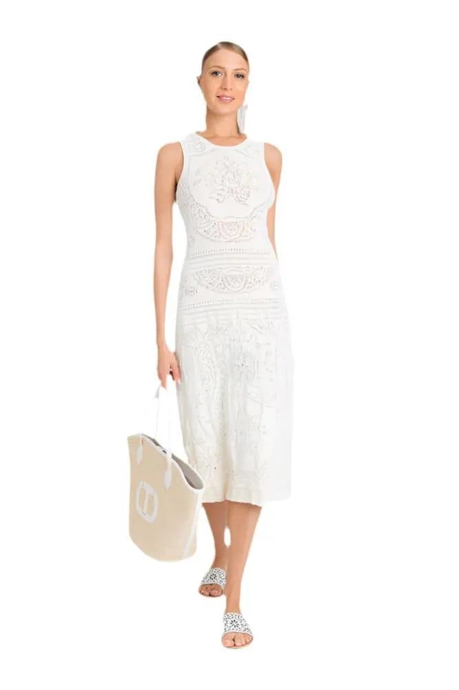 Figurbetontes Midi-Strickkleid-TWINSET-HEIDA Fashion